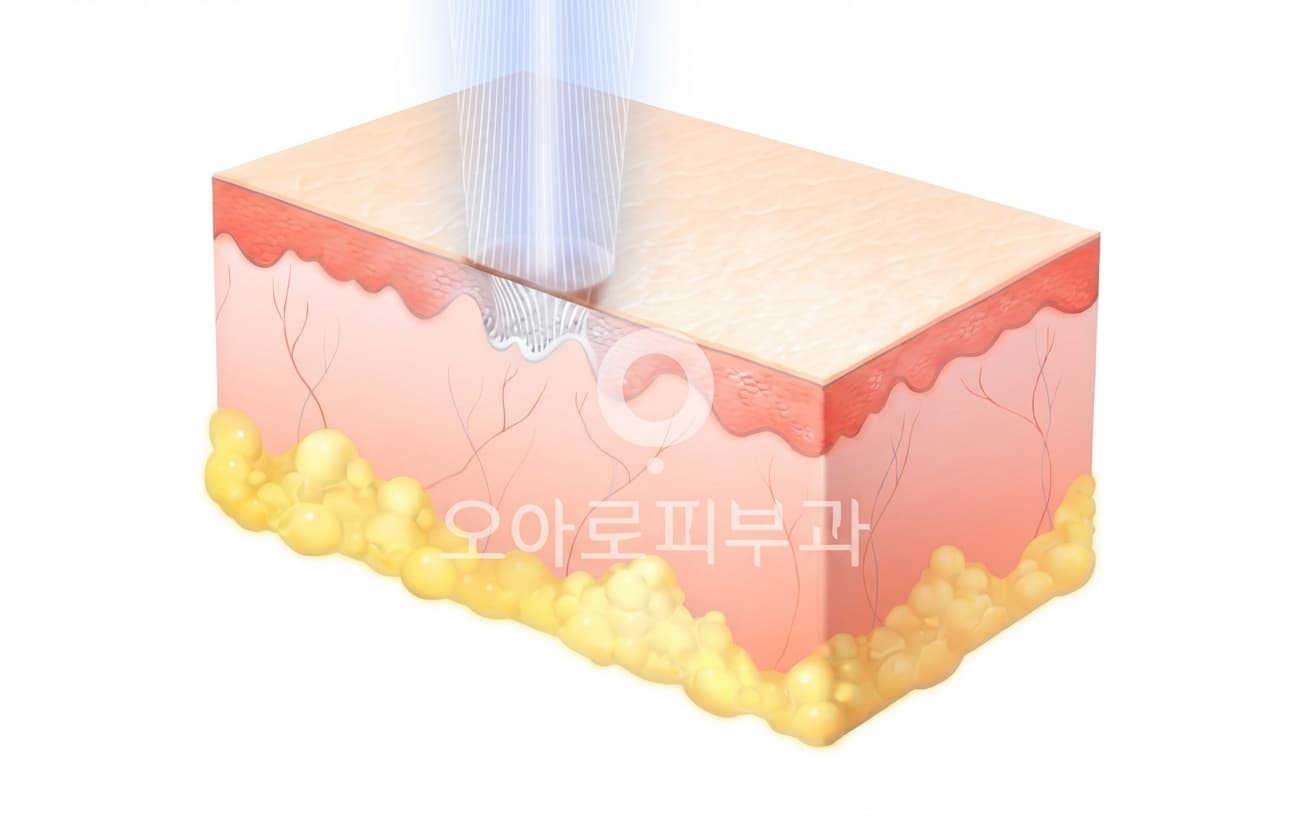STEP 2. 색소 세포 파괴